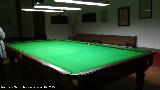 Club Inglés de Bellavista. Antigua mesa de billar